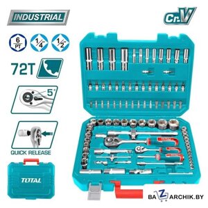 Универсальный набор инструментов Total THT421942 (94 предмета)