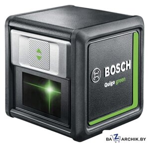Лазерный нивелир Bosch Quigo Green 0603663C02 (с зажимом MM2 и переходником)