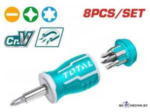 Набор отвертка с битами Total TACSDS0706 (8 предметов)