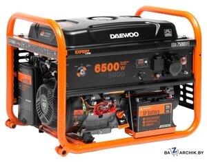 Генератор бензиновый DAEWOO GDA 7500 DFE (газовый)