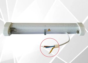 Облучатель бактерицидный ультрафиолетовый Витязь ОБУ-15/1х15w (арт. 35344)