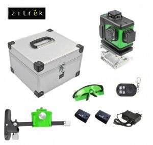 Уровень лазерный самовыравнивающийся Zitrek LL16-GL-2Li-MC зеленый луч