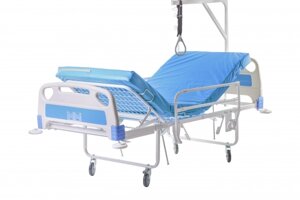 Кровать медицинская двухсекционная Здоровье-2 с1130м/1П (Уценка)