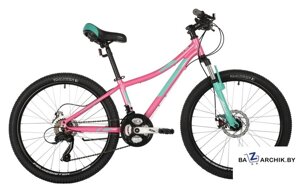 Велосипед Foxx Camellia 24 Disc р. 12 2021 (розовый)