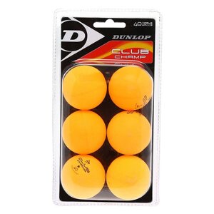 Мячи для настольного тенниса Dunlop CLUB Champ (6шт.)