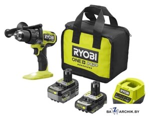 Ударная дрель-шуруповерт Ryobi RPD18X-2C52S 5133005527 (с 2-мя АКБ 2 Ач+5 Ач, сумка)