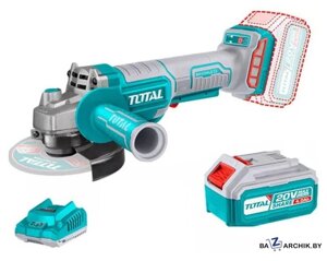 Угловая шлифмашина Total TAGLI2111561 (с 2-мя АКБ, сумка)