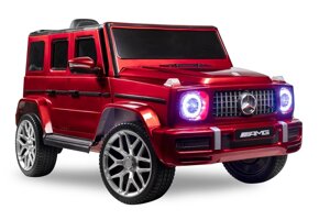 Детский электромобиль Kid's Care Mercedes-Benz G63 AMG (красный цвет)