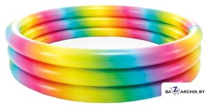 Надувной бассейн Intex Крутые точки 58439 (147х33, радуга)