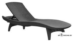 Шезлонг Keter Pacific Sun (графит)