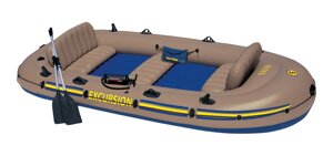 Надувная лодка Excursion 5 Intex (Интекс) 68325NP 366х168х43см