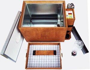 Инкубатор цифровой автоматический «БЛИЦ 48 Ц» (48 яиц, вентилятор, 220В+12В)