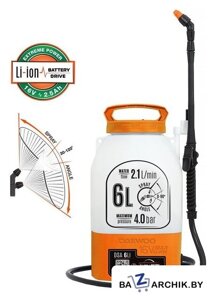 Аккумуляторный опрыскиватель Daewoo Power DSA 6Li