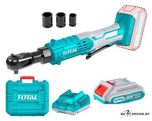 Трещотка Total TDRLI2060152 (с 1-им АКБ, кейс)