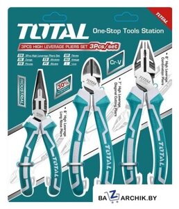 Набор пассатижей Total THT2K0301S (3 предмета)