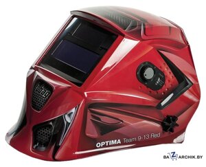 Сварочная маска Fubag Optima Team 9-13 (красный) [38075]