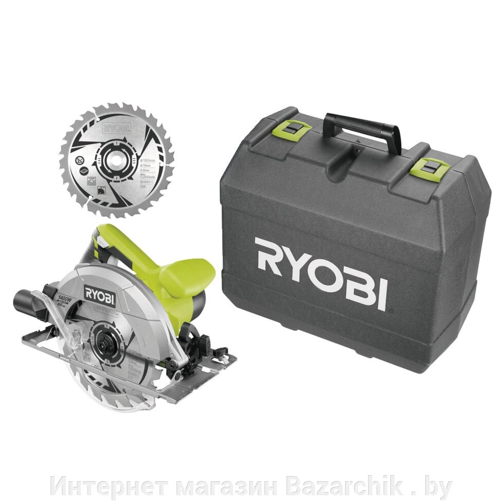 Пила циркулярная RYOBI RCS1400-K2B от компании Интернет магазин Bazarchik . by - фото 1