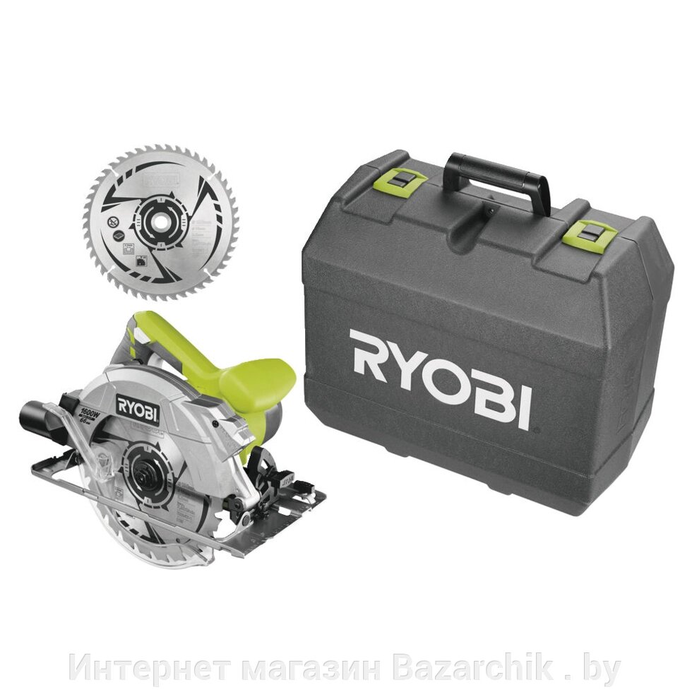 Пила циркулярная RYOBI RCS1600-K2B от компании Интернет магазин Bazarchik . by - фото 1