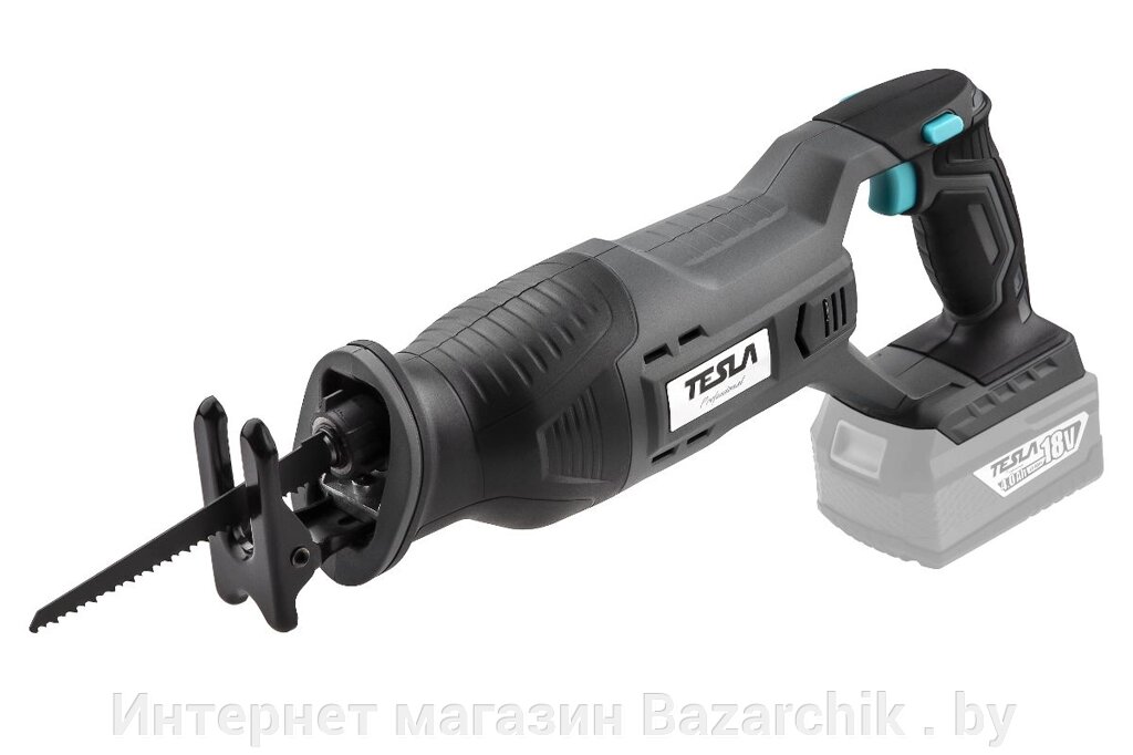 Пила сабельная аккумуляторная TESLA TR18DC TO (без батареи) от компании Интернет магазин Bazarchik . by - фото 1