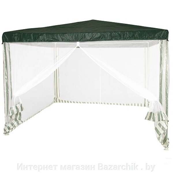 Садовый тент-шатер Green Glade 1028 (полиэтилен, 3х3х2,5) от компании Интернет магазин Bazarchik . by - фото 1