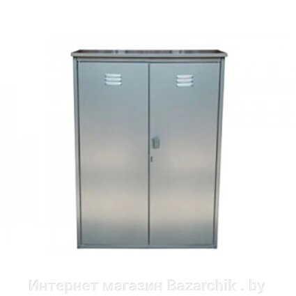Шкаф для газовых баллонов (серый, 2х50 л.) от компании Интернет магазин Bazarchik . by - фото 1