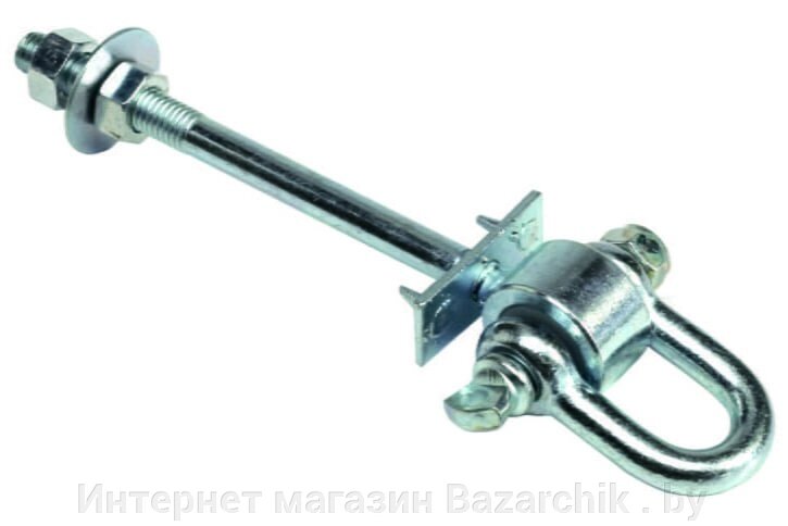 Сквозной подвес (карабин) для качелей KBT Тип D+ 140мм от компании Интернет магазин Bazarchik . by - фото 1