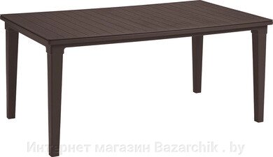 Стол уличный Futura 165х95cm, коричневый от компании Интернет магазин Bazarchik . by - фото 1