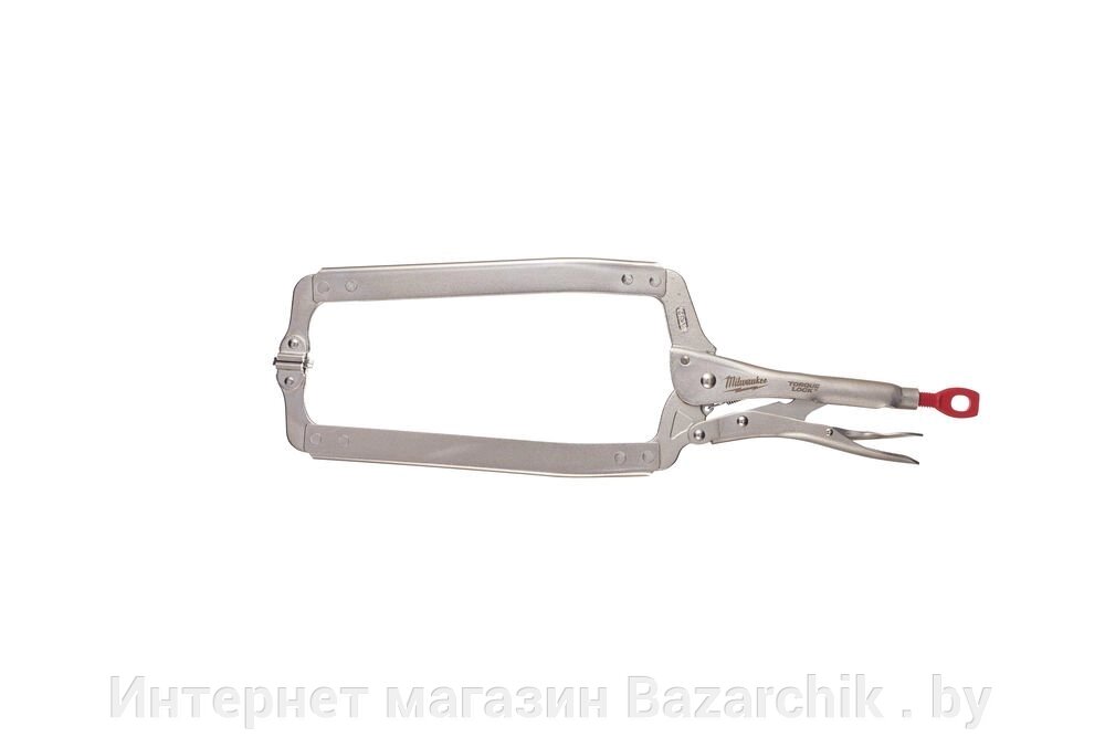 Струбцина тип C MILWAUKEE TORQUE LOCK 18  глубокие губки с шарнирами 480 мм от компании Интернет магазин Bazarchik . by - фото 1