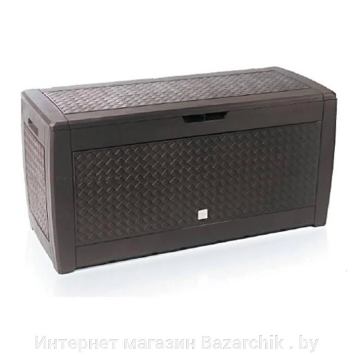 Сундук пластиковый Boxe Matuba, коричневый от компании Интернет магазин Bazarchik . by - фото 1