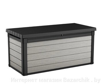 Сундук уличный DENALI 380L, серый от компании Интернет магазин Bazarchik . by - фото 1