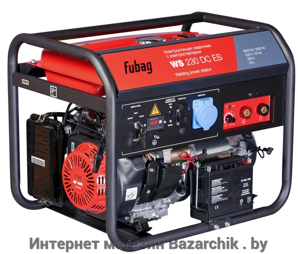 Сварочный генератор FUBAG WS 230 DC ES с электростартером от компании Интернет магазин Bazarchik . by - фото 1