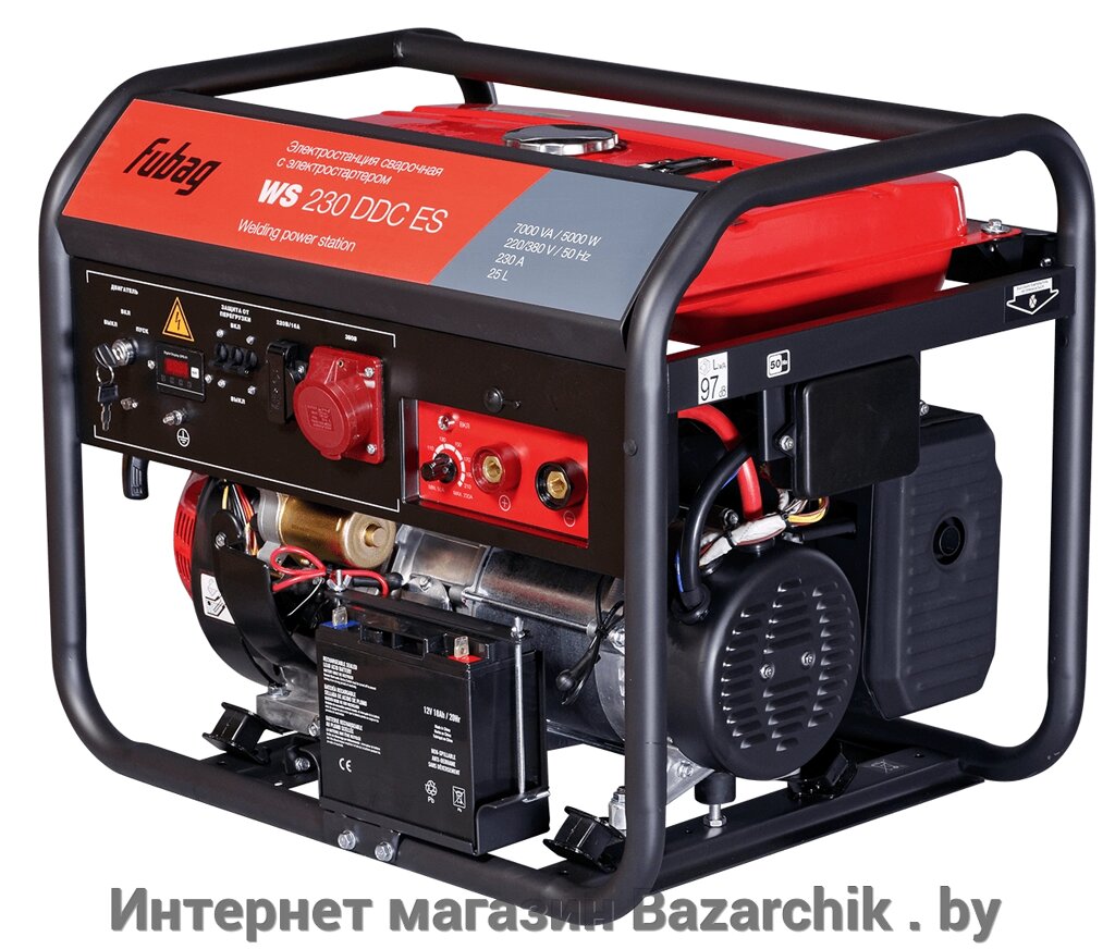 Сварочный генератор FUBAG WS 230 DDC ES с электростартером от компании Интернет магазин Bazarchik . by - фото 1