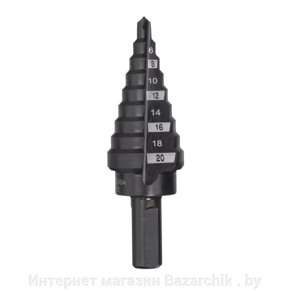 Сверло по металлу ступенчатое 4-20/2 мм MILWAUKEE от компании Интернет магазин Bazarchik . by - фото 1