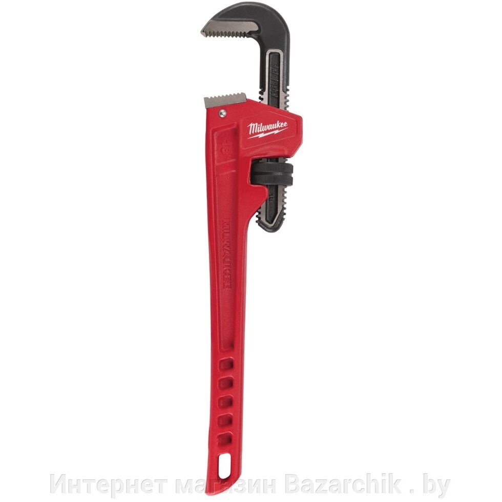 Трубный стальной ключ MILWAUKEE 450 мм [48227118] от компании Интернет магазин Bazarchik . by - фото 1