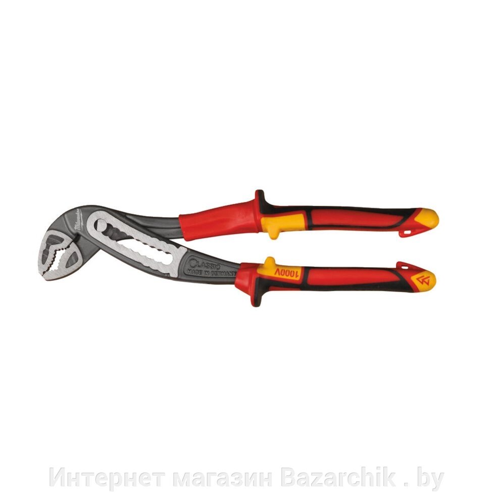 Трубный стальной ключ MILWAUKEE VDE 240 мм [4932464574] от компании Интернет магазин Bazarchik . by - фото 1