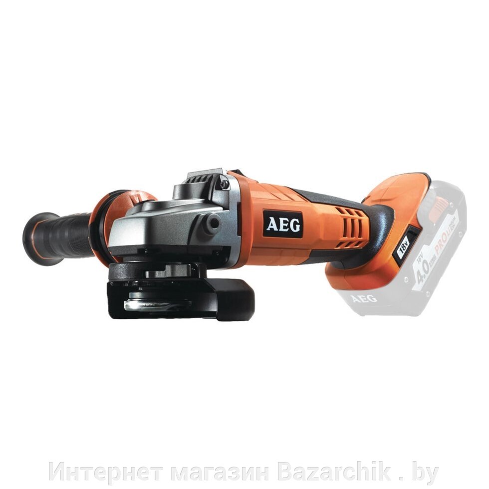 Углошлифмашина аккумуляторная AEG BEWS 18-125X-0 (без батареи) от компании Интернет магазин Bazarchik . by - фото 1