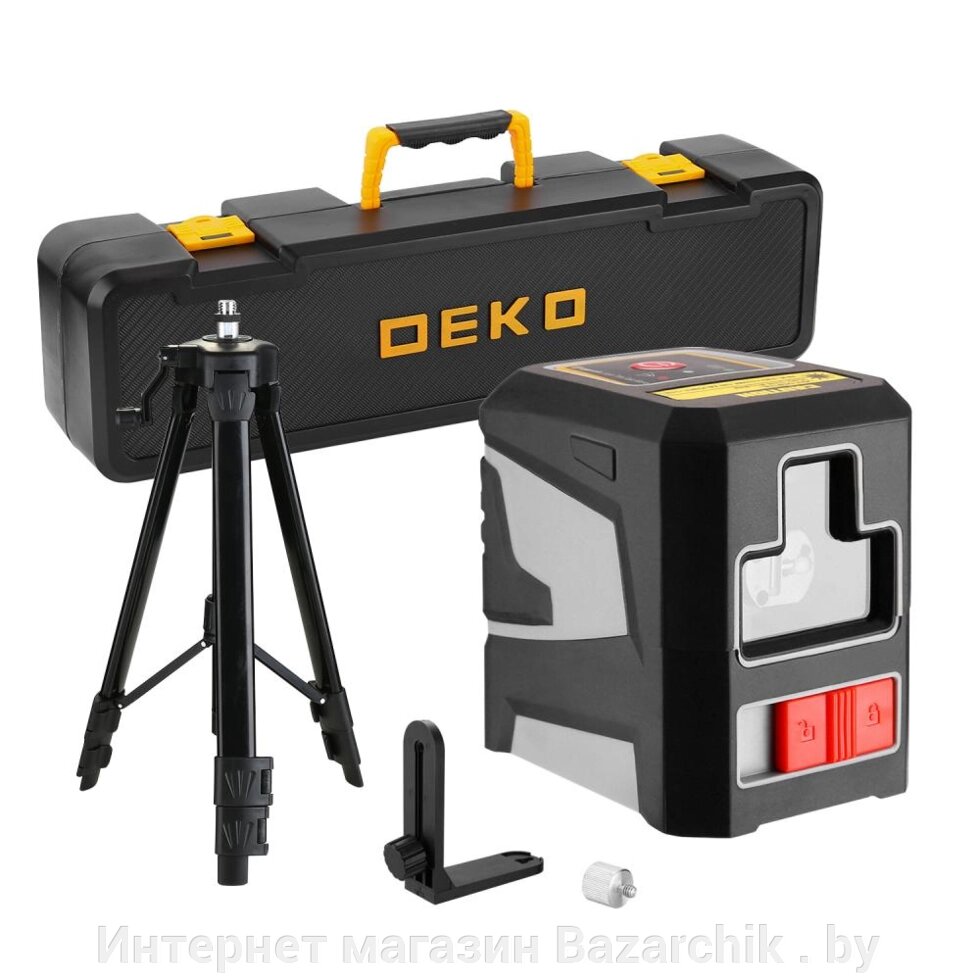 Уровень лазерный самовыравнивающийся DEKO DKLL11 SET 2 PREMIUM от компании Интернет магазин Bazarchik . by - фото 1