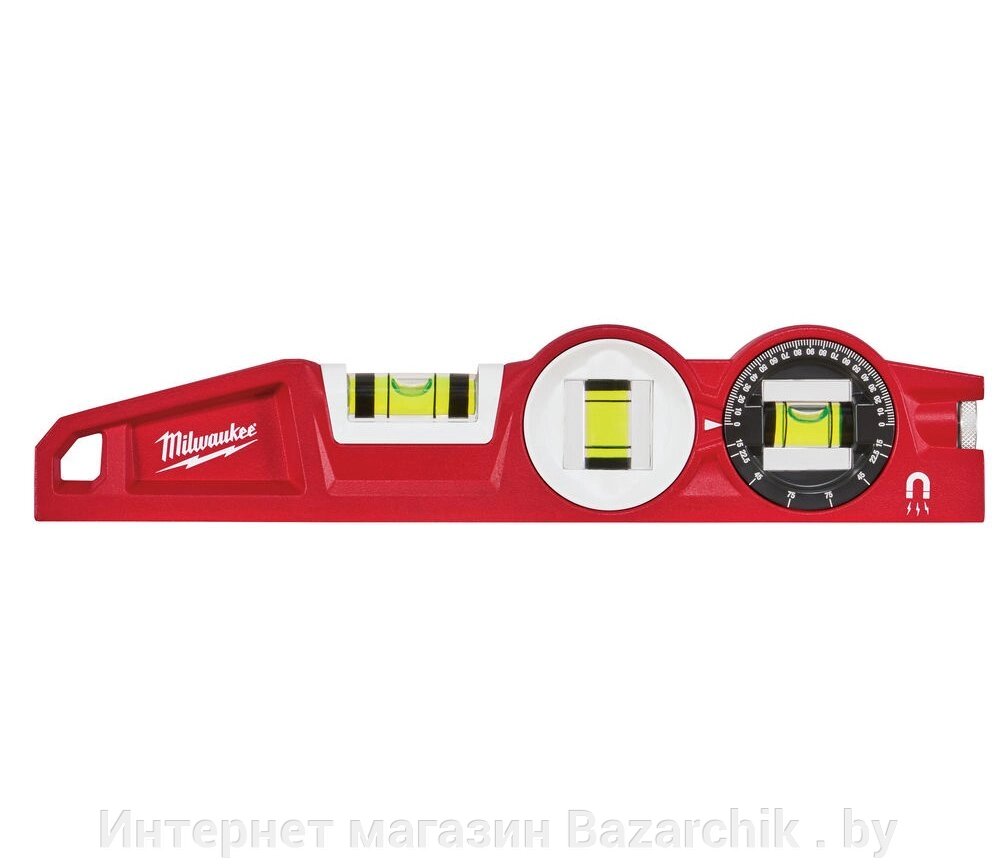 Уровень магнитный MILWAUKEE Block Torpedo 25 см [4932459096] от компании Интернет магазин Bazarchik . by - фото 1