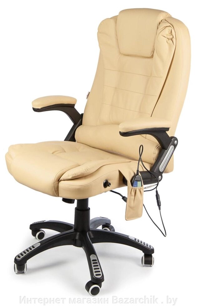 Вибромассажное кресло Calviano Veroni 55 (бежевое) от компании Интернет магазин Bazarchik . by - фото 1