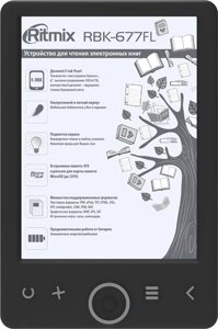 Электронная книга Ritmix RBK-677FL