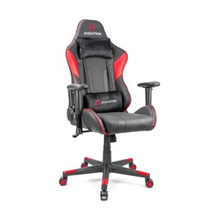 Кресло геймерское Evolution Tactic 2 (Black/Red)