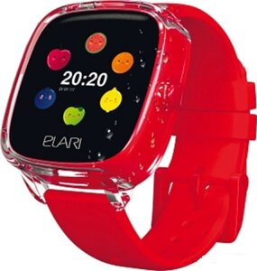 Детские умные часы Elari Kidphone Fresh (красный)