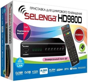Приемник цифрового ТВ Selenga HD 980D