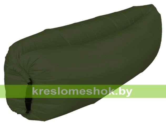 Диван-шезлонг Аэрогамак Д1-17 (тёмно-оливковый) от компании Интернет-магазин "Kreslomeshok" - фото 1