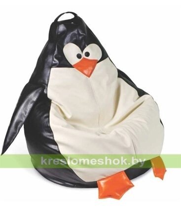 Кресло груша Пингвин от компании Интернет-магазин "Kreslomeshok" - фото 1