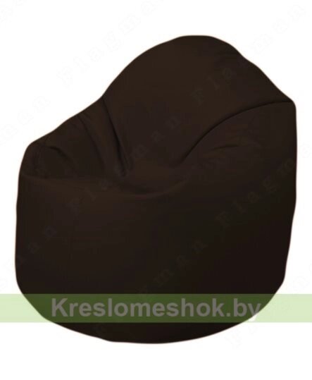 Кресло-мешок Браво Б1.3- F01 (тёмно-коричневый) от компании Интернет-магазин "Kreslomeshok" - фото 1