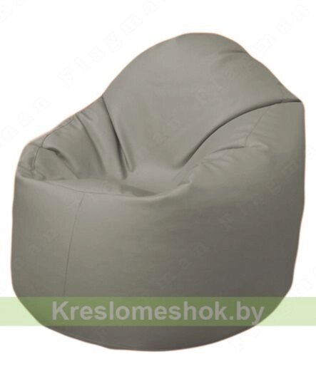 Кресло-мешок Браво Б1.3- F02 (светло-серый) от компании Интернет-магазин "Kreslomeshok" - фото 1