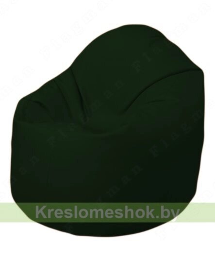 Кресло-мешок Браво Б1.3- F05 (темно-зеленый) от компании Интернет-магазин "Kreslomeshok" - фото 1