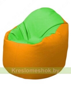 Кресло-мешок Браво Б1.3-F07F06 (салатовый - жёлтый)
