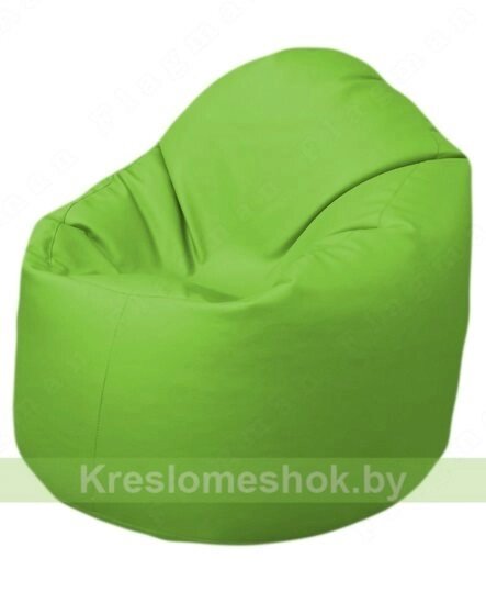 Кресло-мешок Браво Б1.3- F19 (салатовый) от компании Интернет-магазин "Kreslomeshok" - фото 1